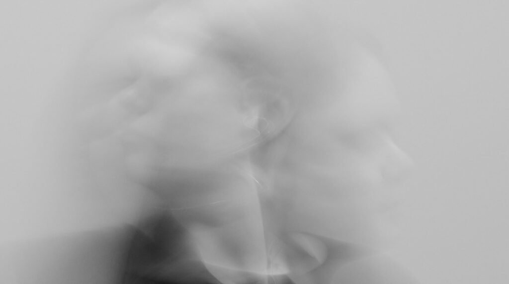 Poem about overthinking love and the blurred thoughts that won't settle
